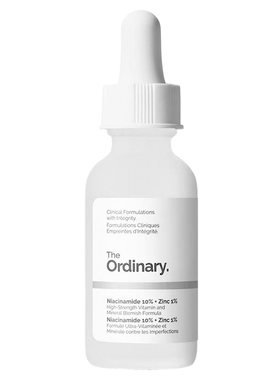 研度公式The ordinary10%烟酰胺精华液+1%锌亮白细腻面部提亮肌肤