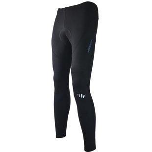 2025侧兜冬季抓绒膝盖防风骑行长裤男女士耐磨抓绒自行车长裤反光