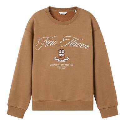 GANT/甘特女士加绒圆领休闲卫衣