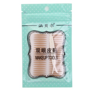 开眼头内双肤色 橄榄形双眼皮贴 雾面隐形枣核型单面美目贴 送Y叉