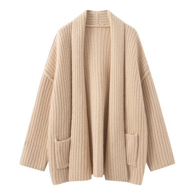 超好看洋气山羊绒开衫女加厚披肩