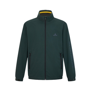 LONDA 伦德马春季新品极简风立领夹克男商务休闲易打理茄克外套潮