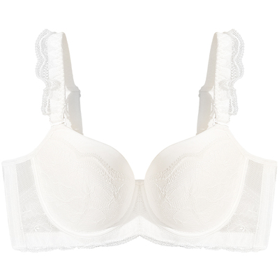 糖粒大码无痕上托聚拢内衣