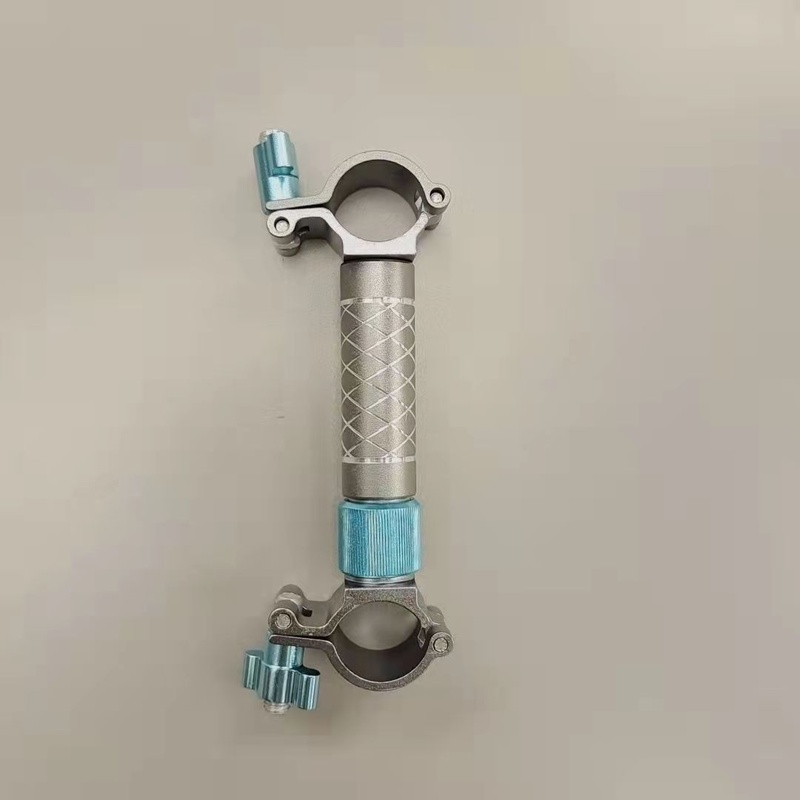 钓椅配件加厚铝镁合金三件套护架炮台伞架架盘配件钓通用椅架饵鱼