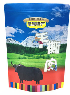 牛肉干包装袋子高原巴手撕牦牛肉