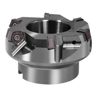 TEN09R快进给铣刀盘70度角低阻力清角铣刀盘PNCU0905双面铣刀片