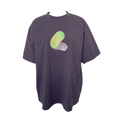 轻薄丝滑针织宽松上衣