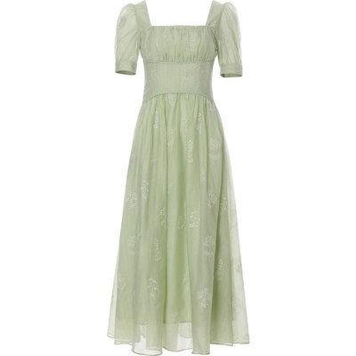 从那以后法式度假风连衣裙女夏季