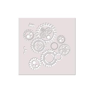 意大利复古残缺艺术漆涂料镂印模具微水泥做旧摩洛哥印花图案工具