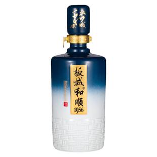 板城烧锅52度板城和顺1956浓香型纯粮食白酒450ml/瓶河北承德特产