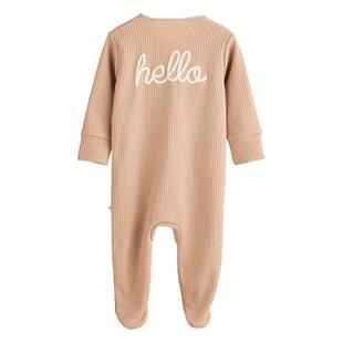 NEXT进口现货童装男宝宝双向拉链纯棉连体衣新生儿包脚爬爬服睡衣