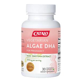 CATALO家得路孕妇专用DHA藻油非鱼油备孕哺乳孕期 30粒