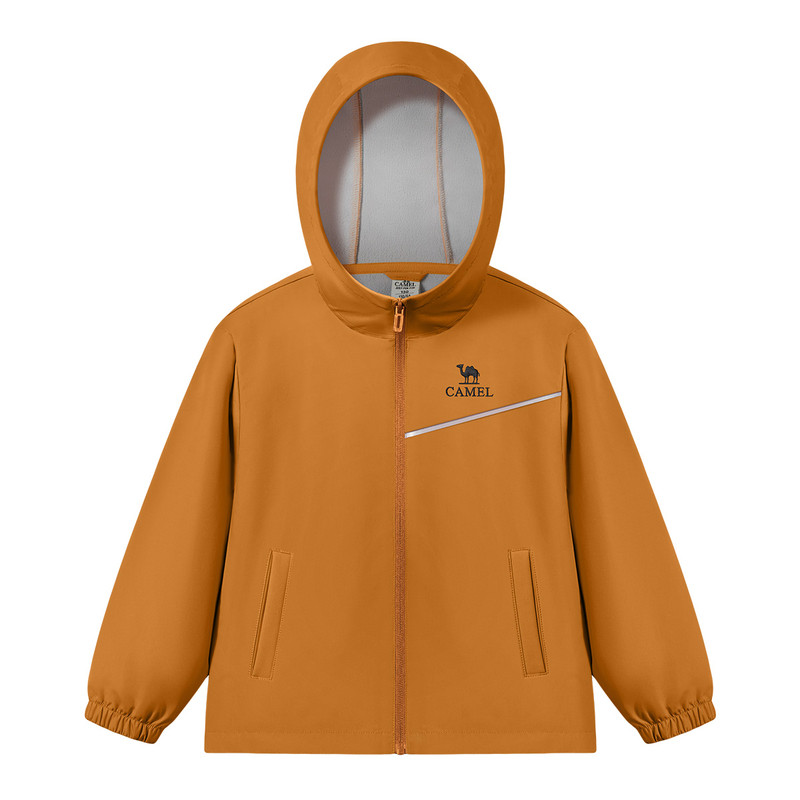 骆驼儿童软壳衣登山服夹克外套