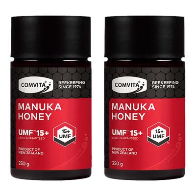 comvita康维他UMF15+麦卢卡蜂蜜250g2瓶manuka进口蜜