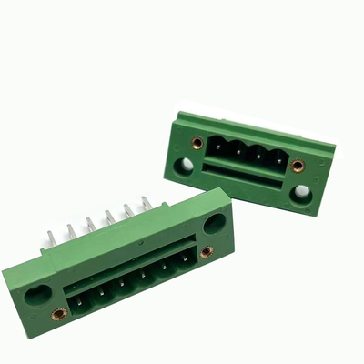 5.08穿墙式插拔接线端子