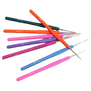 毛线钩针工具全套毛衣单头细勾针 diy手工编织双头老式可钩牌钩针