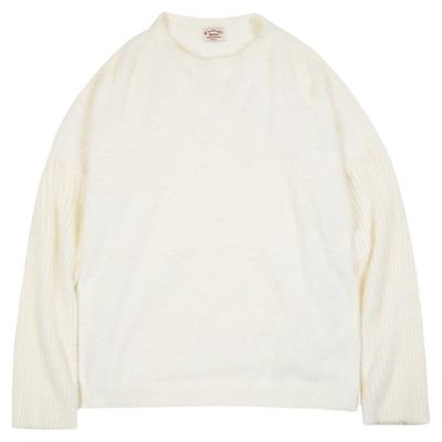 奶fufu软糯仿貂绒毛衣马登女装