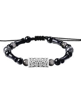 珍·尚银足银高级感男款手链