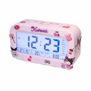 闹钟学生专用智能2025新款起床神器高颜值女生初中生高中桌面时钟