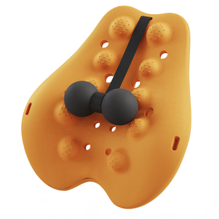 奇魔师汽车按摩靠垫腰垫器颈椎腰部背部腰靠仪支撑办公室垫腰托硬