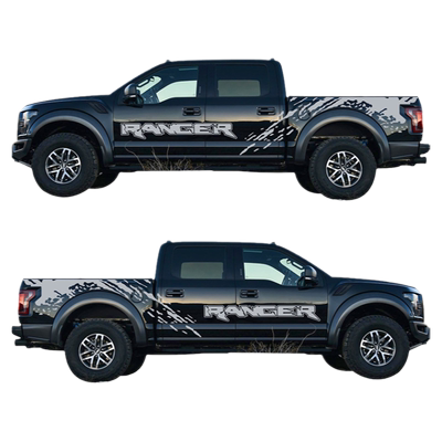 福特猛禽车贴拉花F-150贴画