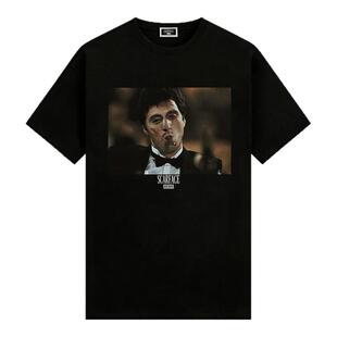Kith 联名Scarface疤面煞星剧照美潮宽松休闲男纯棉短袖洗水Tee恤