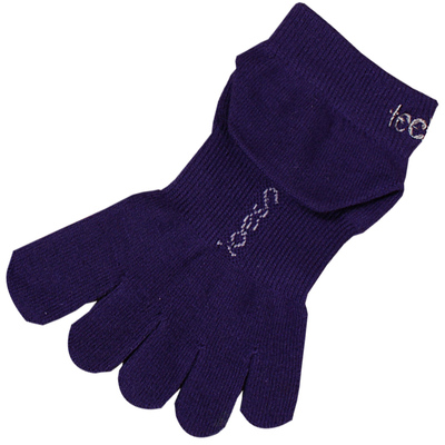 运动吸湿排汗四季女纯棉五趾袜