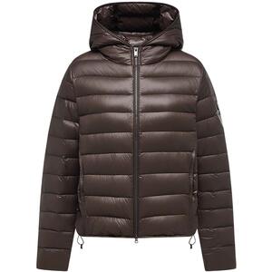 新品鹅绒小龟背波司登2026春女连帽排骨条高蓬鹅绒短款羽绒服