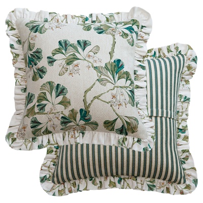 蜡笔派抱枕法式复古客厅沙发靠垫