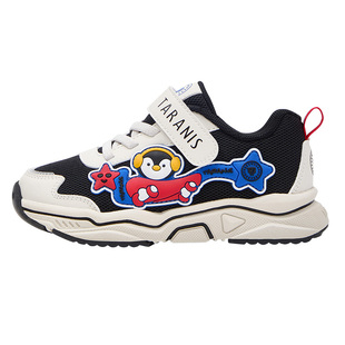 泰兰尼斯儿童运动鞋春款男童防滑软底跑步鞋女童卡通幼儿园休闲鞋