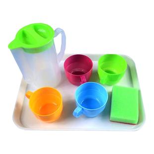 蒙氏早教蒙特梭利教具倒水分配日常益智幼儿园生活区玩具材料区域