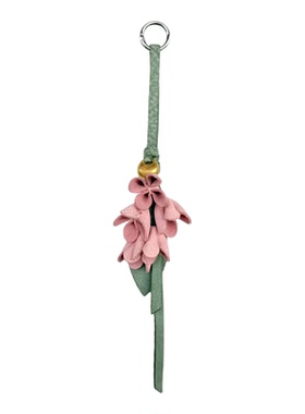 【头家】桂花手工真皮包挂件