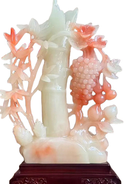 财富节节高升富贵竹工艺摆件