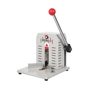 宝预手动重型圆角机线路板金属片切角机吊牌倒角机pvc塑料片切圆角机纸张切角器倒圆角机圆角切纸机2026新款