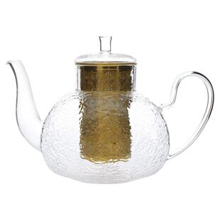 T2锤纹磨砂玻璃茶壶轻奢高端茶杯咖啡杯家用茶具套装送礼澳洲进口