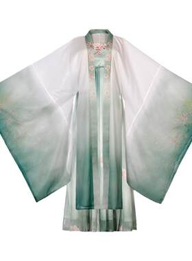 赏花赋|唐制诃子裙汉服女大袖衫