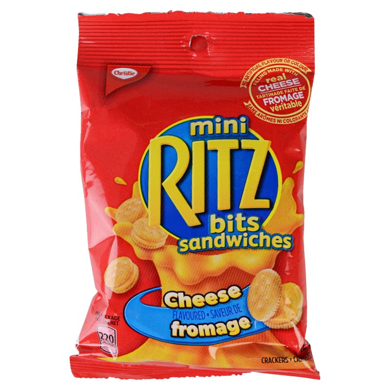美国芝士夹心饼干Ritz34袋整箱