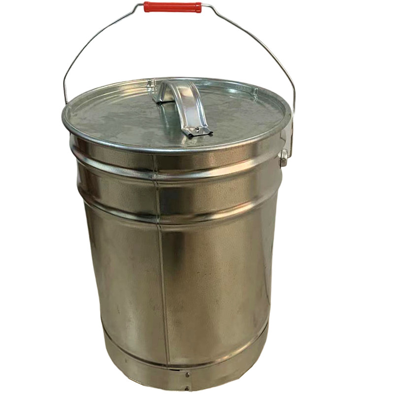 加厚铁皮桶水桶不锈铁桶圆桶铁皮桶饭桶汤桶垃圾桶食品桶加厚桶
