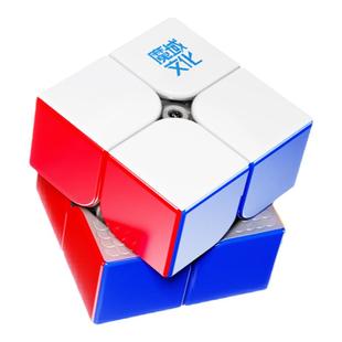 魔域文化威魄V5二2阶球轴魔方玩具磁芯磁力比赛专用顺滑益智竞赛