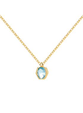 KNA珂娜「迷你香水瓶」mini纯银吊坠项链女小巧香水造型气质百搭