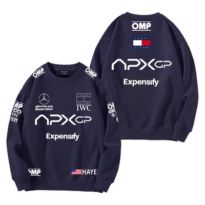 加绒柔顺亲肤保暖圆领卫衣