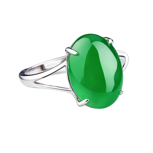 S925纯银戒指空托镶嵌蜜蜡戒托 10*14 7*9 8*10 11*13 9*12 12*15