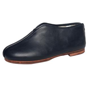 步隆升手工棉鞋男牛皮底皮面羊毛内里舒适老北京布鞋加厚保暖秋冬