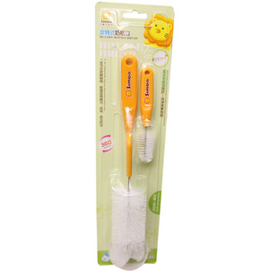 小狮王辛巴奶瓶刷婴儿奶嘴刷清洗水杯清洁360度旋转手柄柔软刷毛