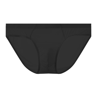 男士内裤冰丝速干三角裤性感U凸半透明修身三角裤男青年低腰内裤