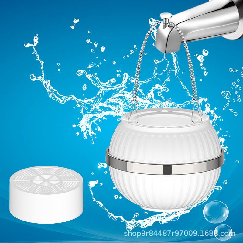 欧美浴室浴缸除氯水龙头过滤器家用自来水净水器活性炭沐浴宝