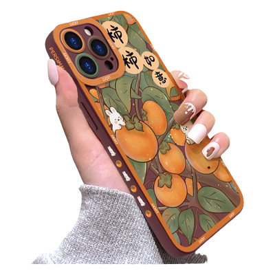 苹果14手机壳猫眼G0946万柿大吉