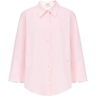 Vero Moda衬衫女2026春季新款纯棉宽松马卡龙色系休闲上衣通勤