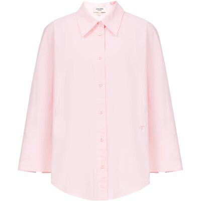 VeroModa衬衫纯棉马卡龙色系