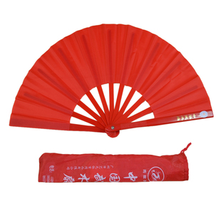 青龙牌太极功夫响扇  中国武术扇广场舞扇木兰扇儿童学生表演扇